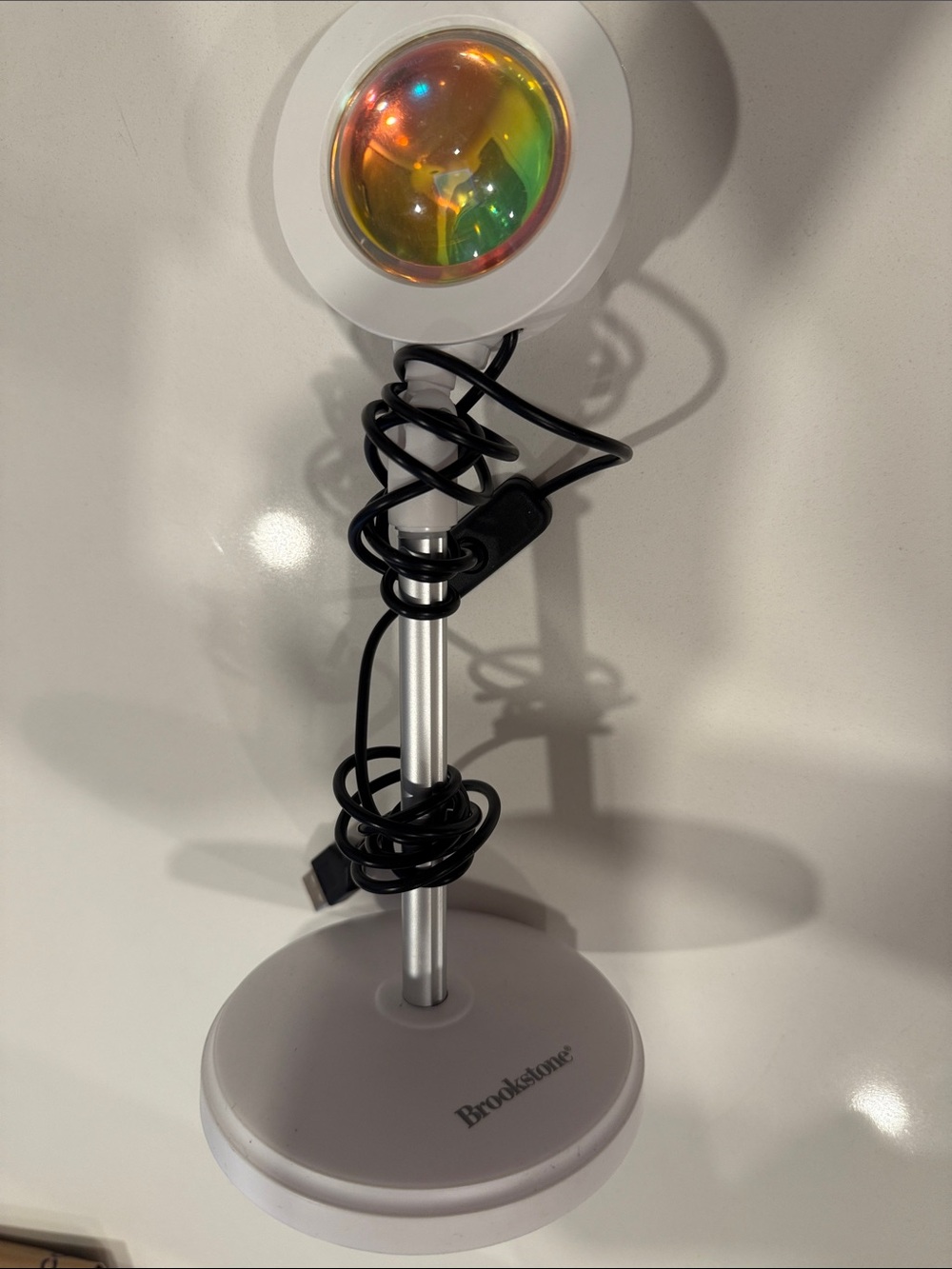 Brookstone White Blue Light Sun Lamp